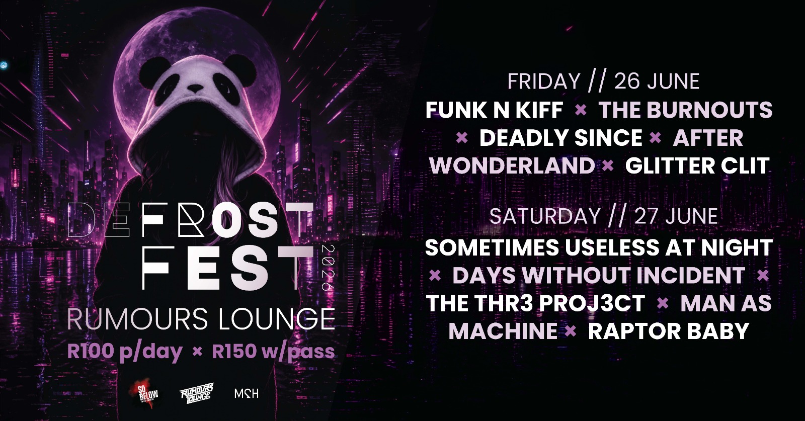 Defrost Fest 2026 poster